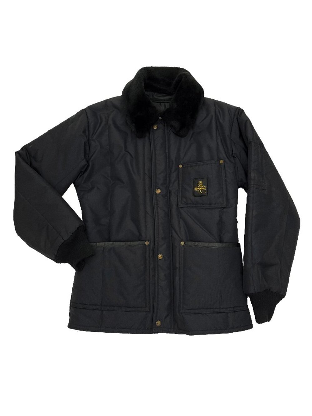 RefrigiWear Iron-Tuff Polar Black Jacket Mens S